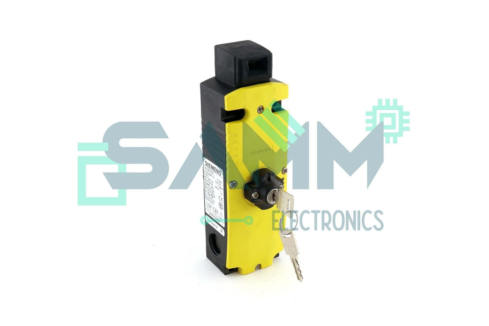 INTERLOCK SW, MECH LK_SOL UNLK, 230VAC, LED