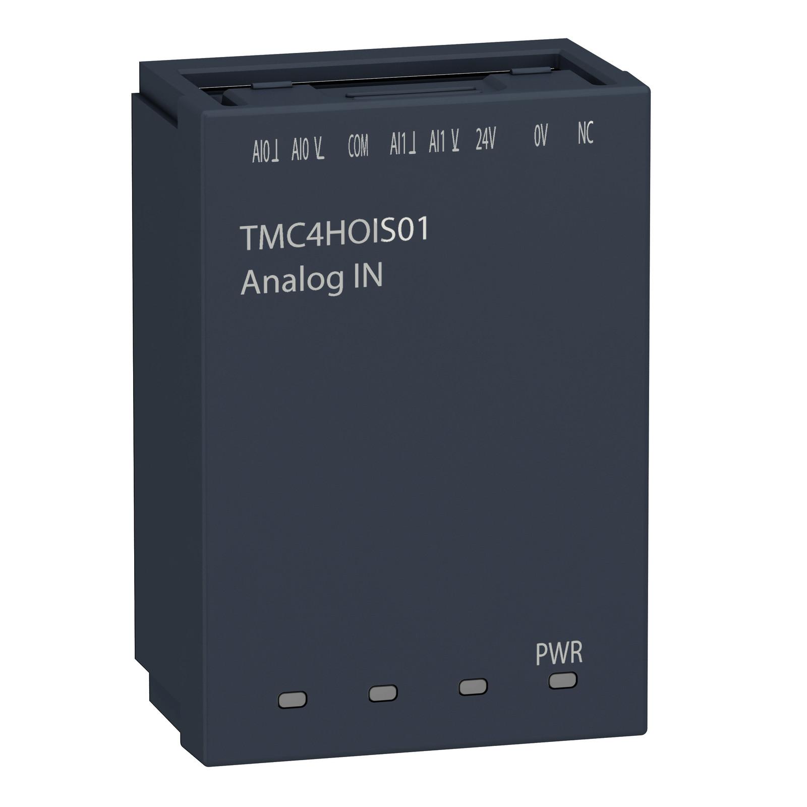 Analogue input cartridge, Modicon M241, hoisting 1 analog