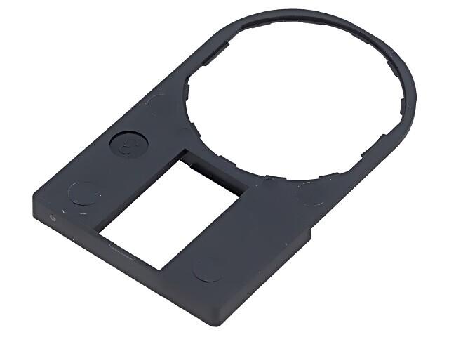 Legend holder 30x50mm, Harmony XB4, plastic, without legend 18x27mm