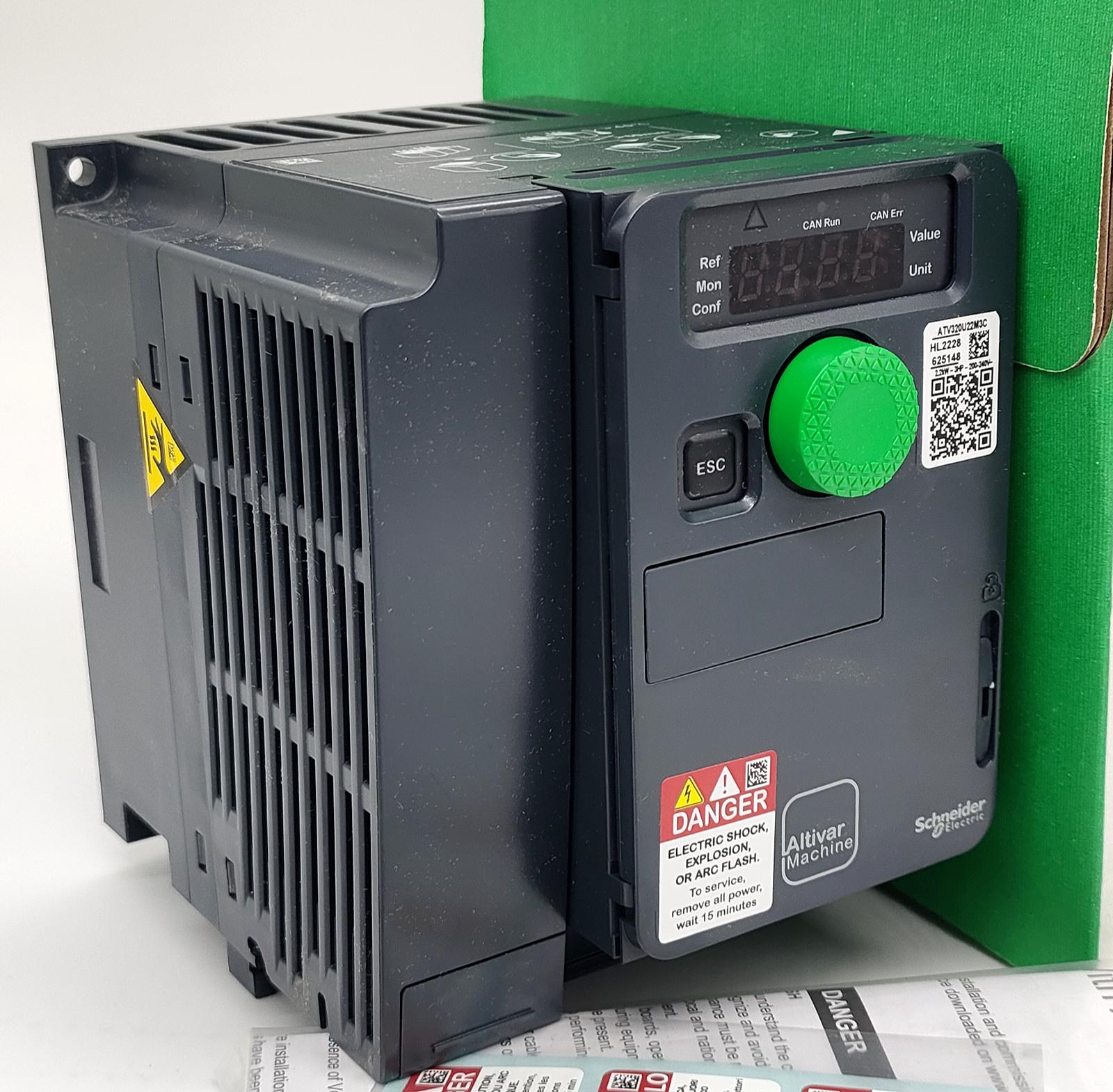 variable speed drive, Altivar Machine ATV320, 2.2kW, 200 to 240V, 3 phases, compact