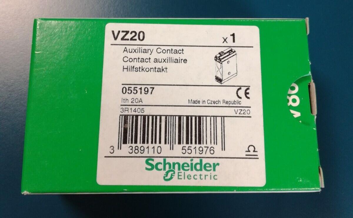 Auxiliary contact block,TeSys Control,1 NO + 1 NO,for V02-V6