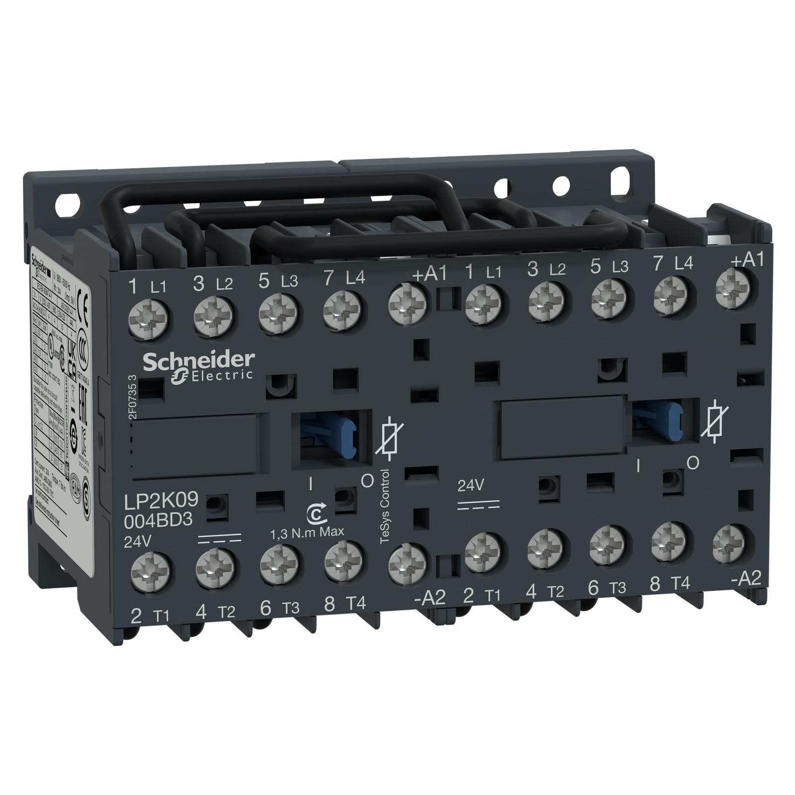 LP2K09004BD3 NV 4P VIS 24V DC