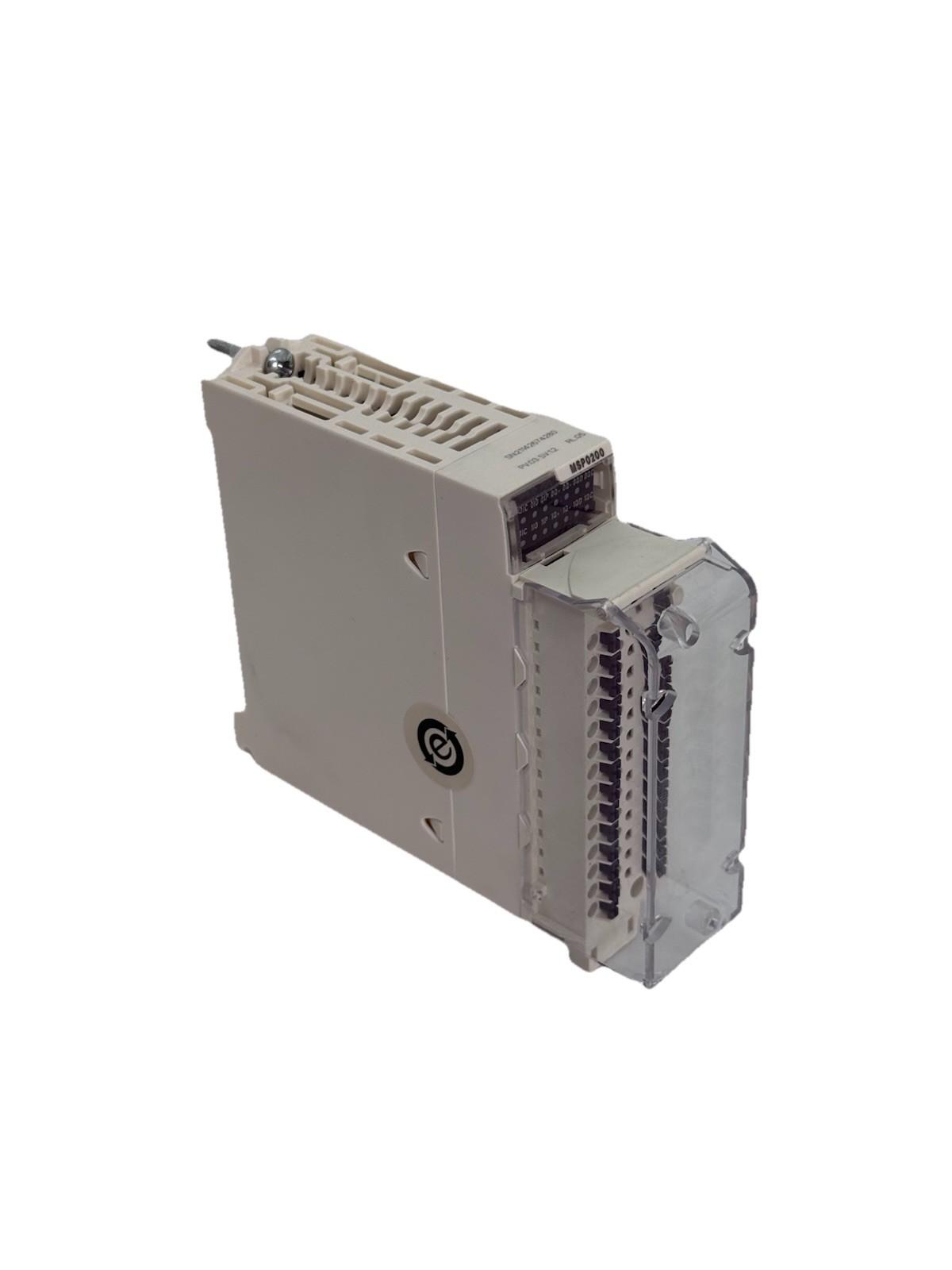 PTO module, Modicon X80, 2 channels, 4 I, 24V DC, 4.3mA, 2 connectors, 28 pins