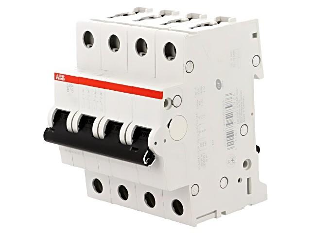 S204-K16 Miniature Circuit Breaker - 4P - K - 16 A
