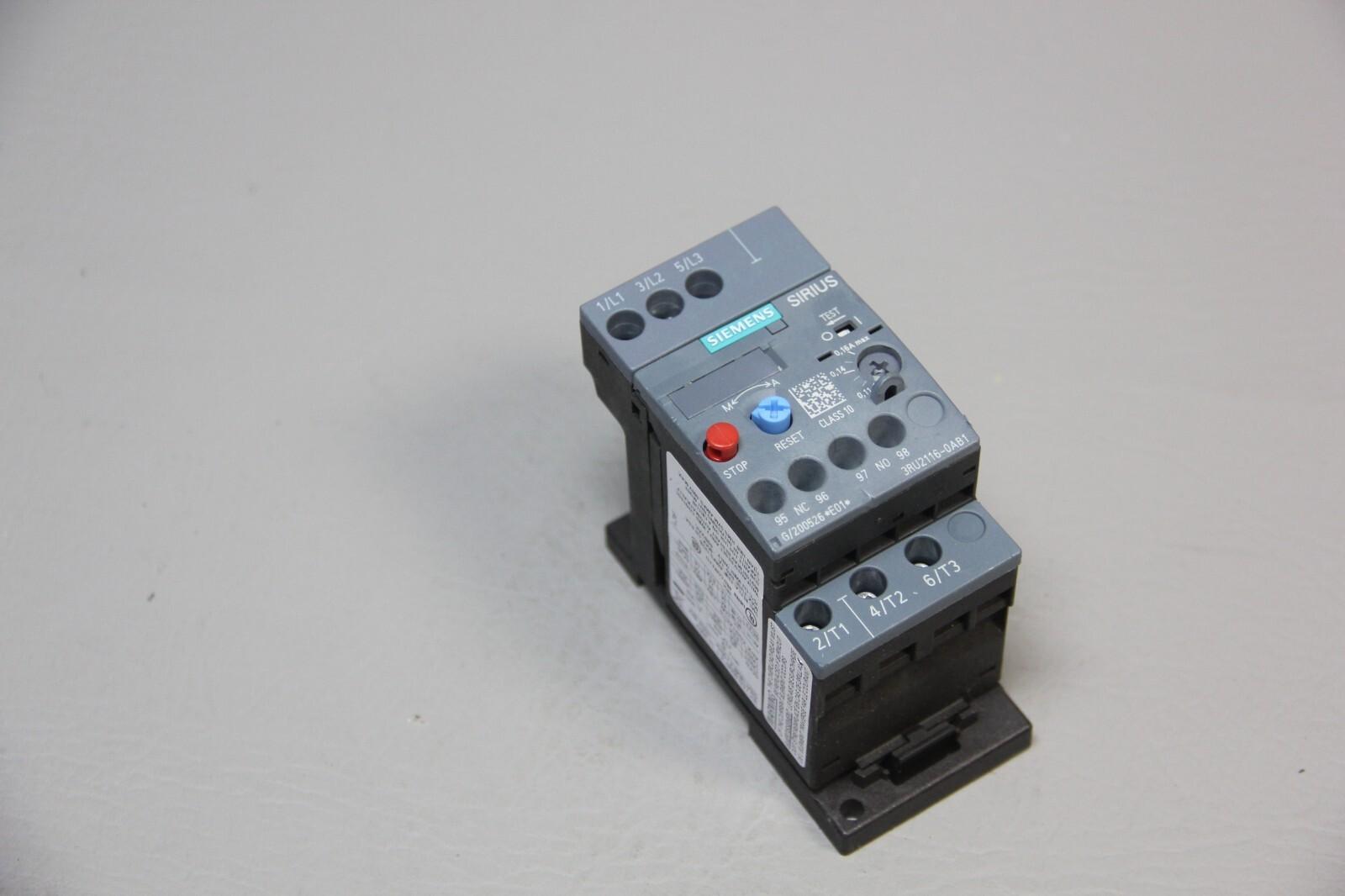 OVERLOAD RELAY CL10 S00 0.11-0.16A SCREW