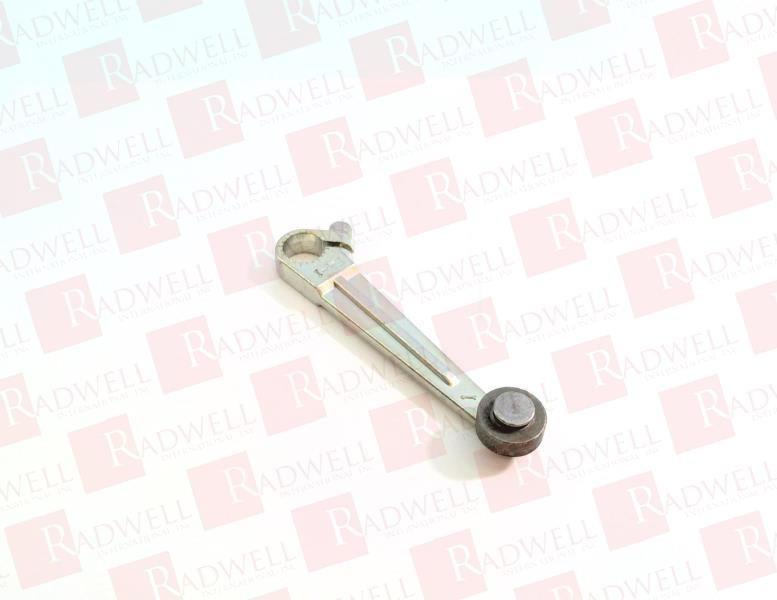 limit switch lever arm, 9007C, 3 inch long cast zinc lever arm, 0.625 inch diameter roller, 0.25 inch wide roller