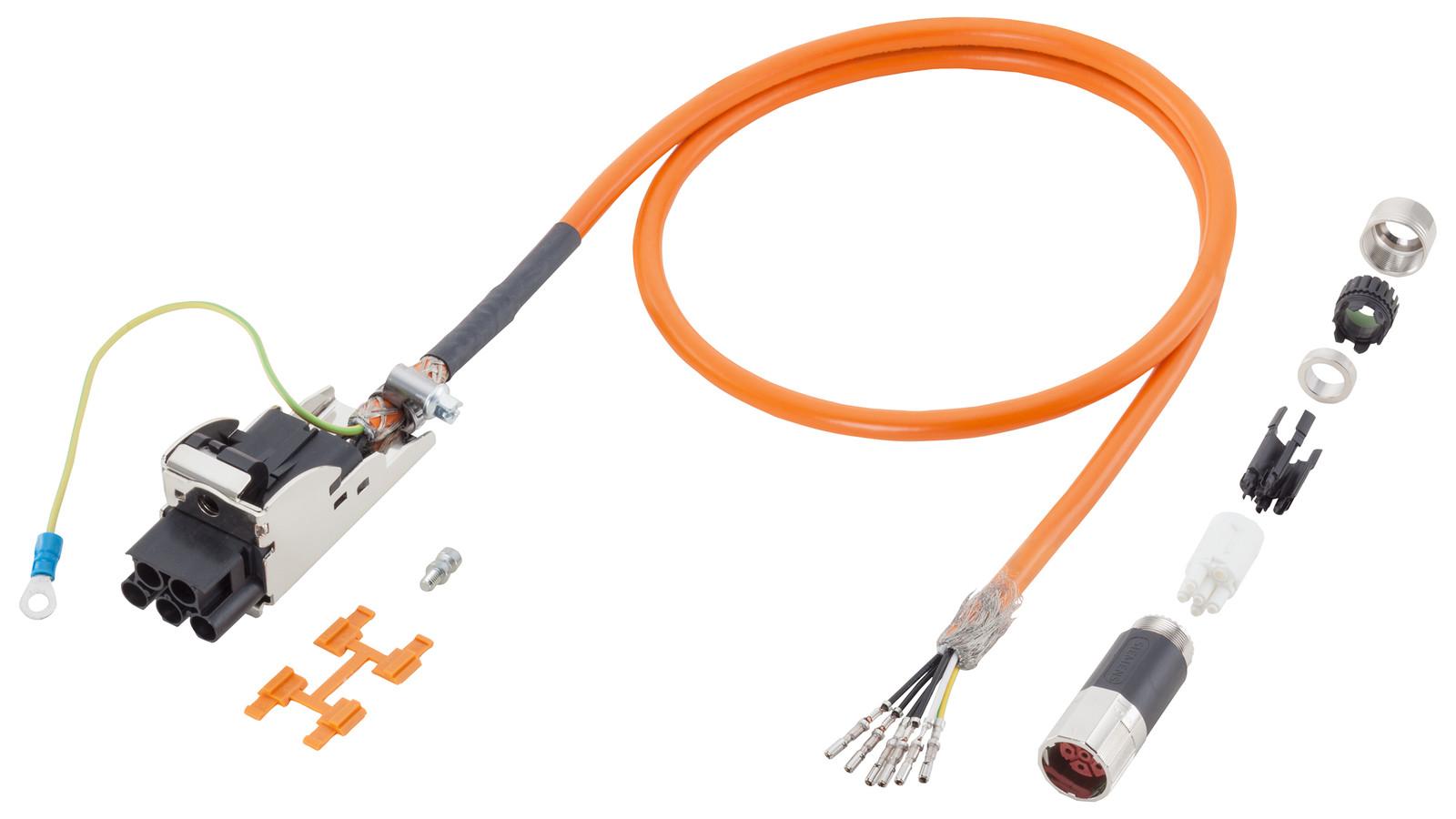 POWER CABLE PREFAB, MC500, 10M