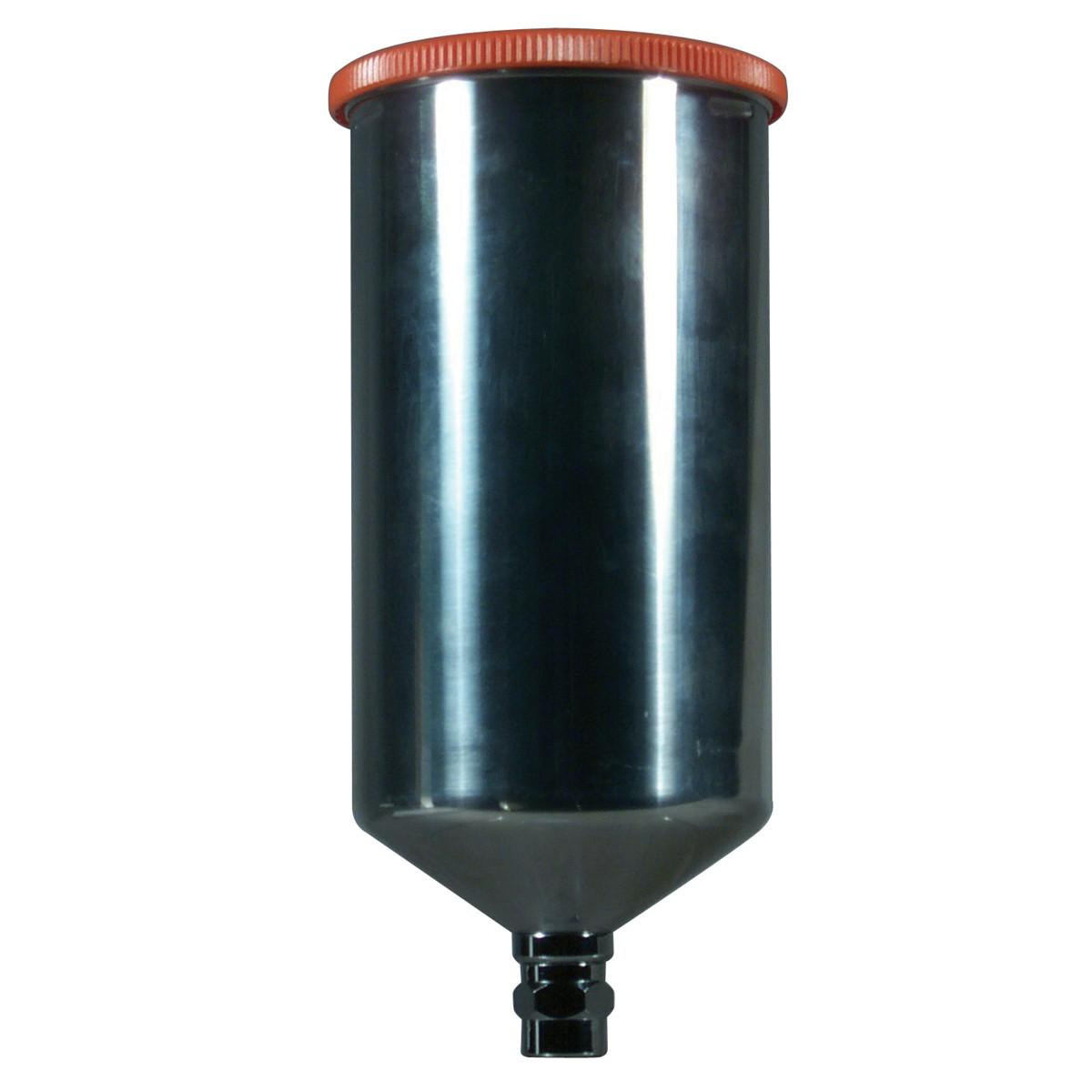 Astro Pneumatic Aluminum Gravity Feed Cup w/ Screw On Lid U3501S