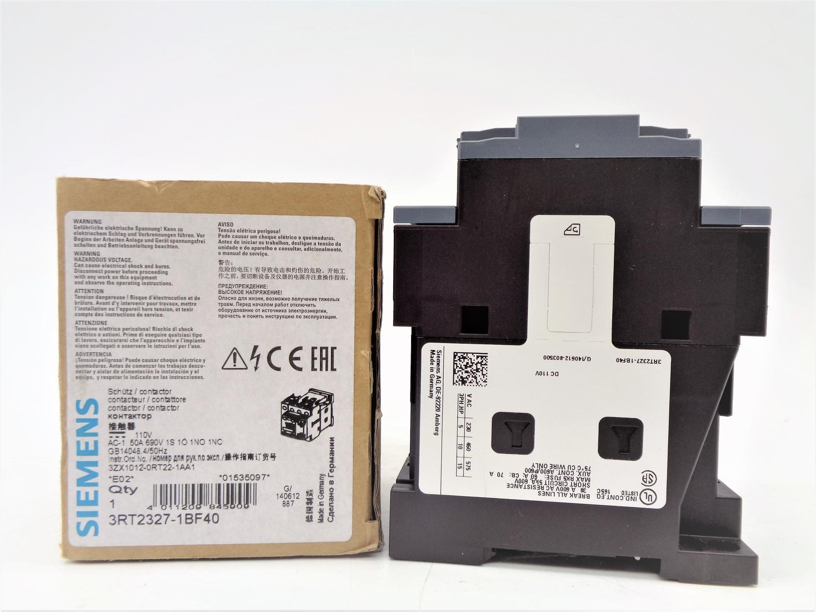 CONTACTOR RES S0 42A 110VDC 5NO/1NC SCRW