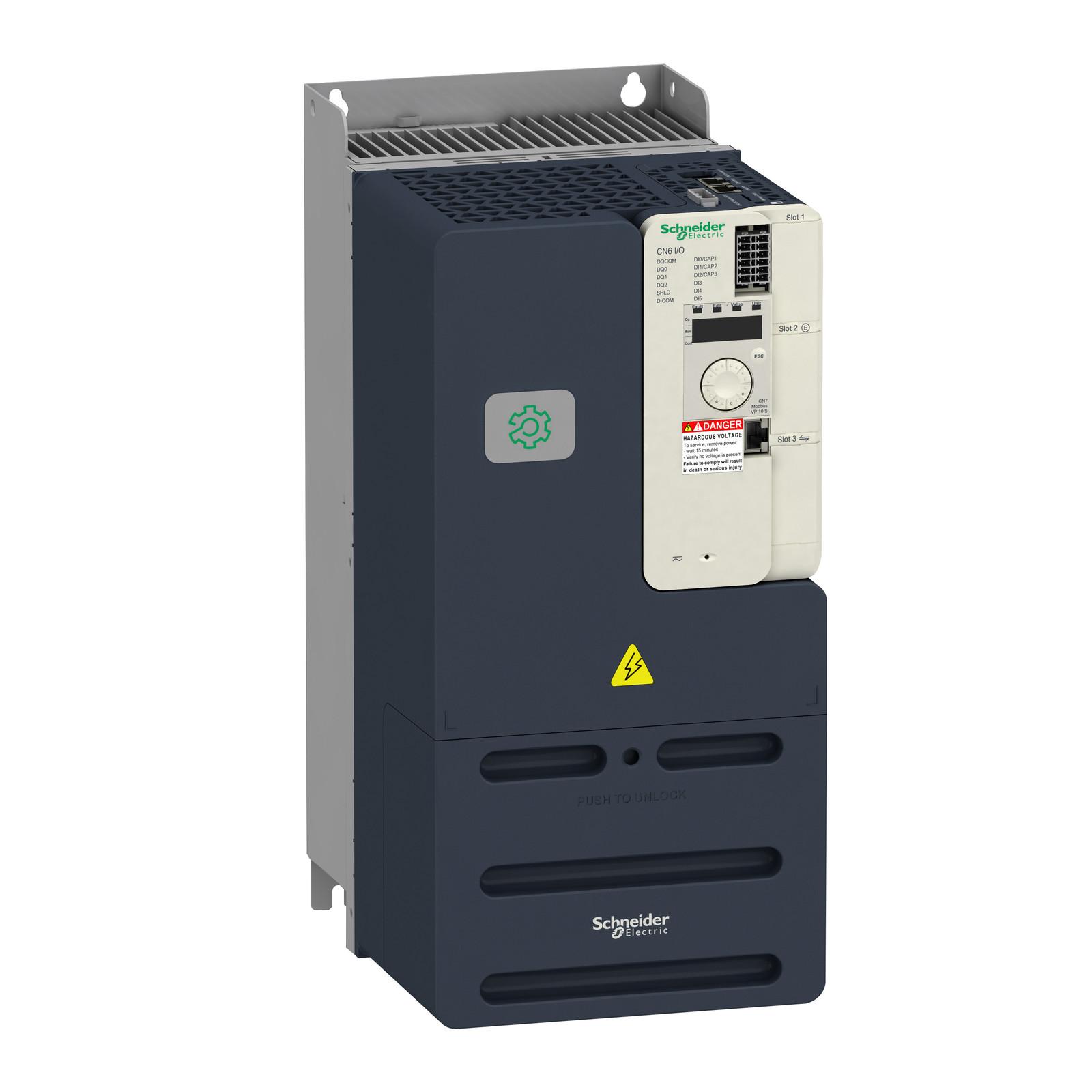 motion servo drive, Lexium 32, 85A, three phase, supply voltage 208 to 480V, 9kW