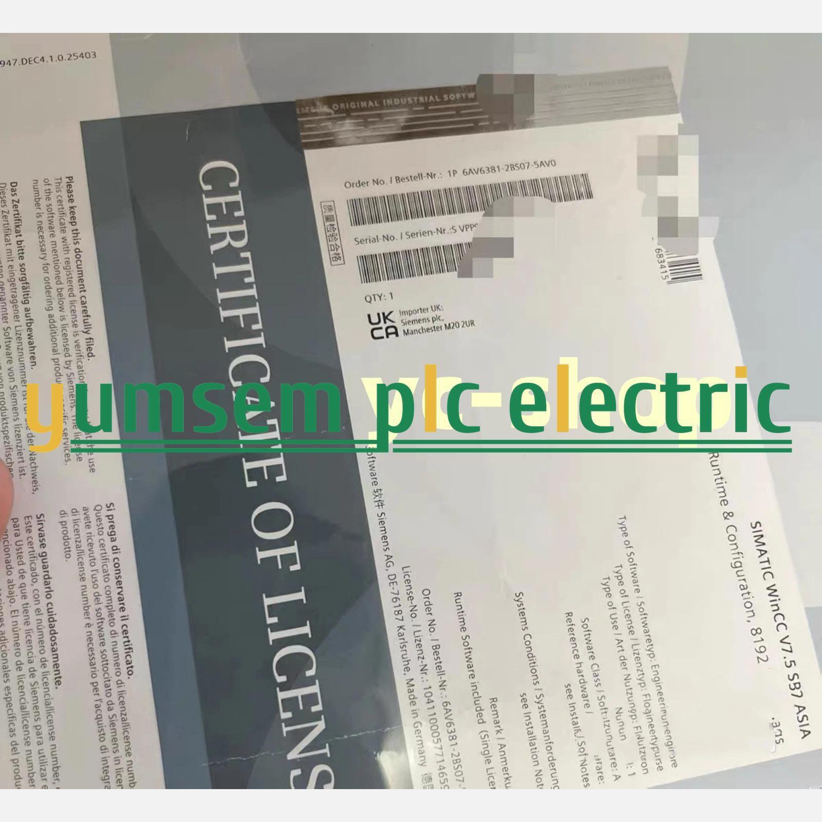 WINCC RC 8192. V7.5 ASIA