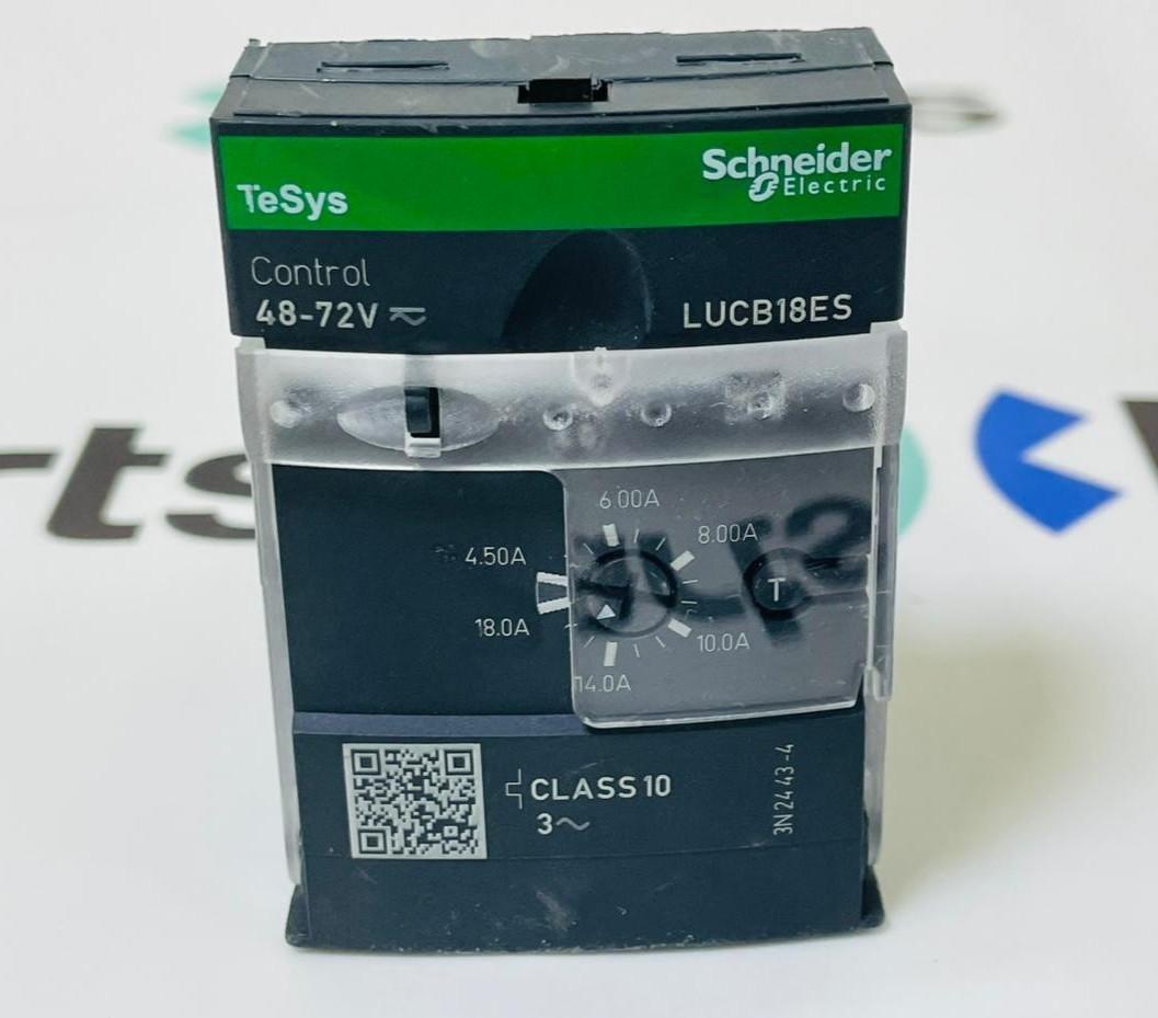 Advanced control unit, TeSys Ultra, 4.5A to 18A, 3P motors, protection & diagnostic, class 10, coil 48-72VAC/DC