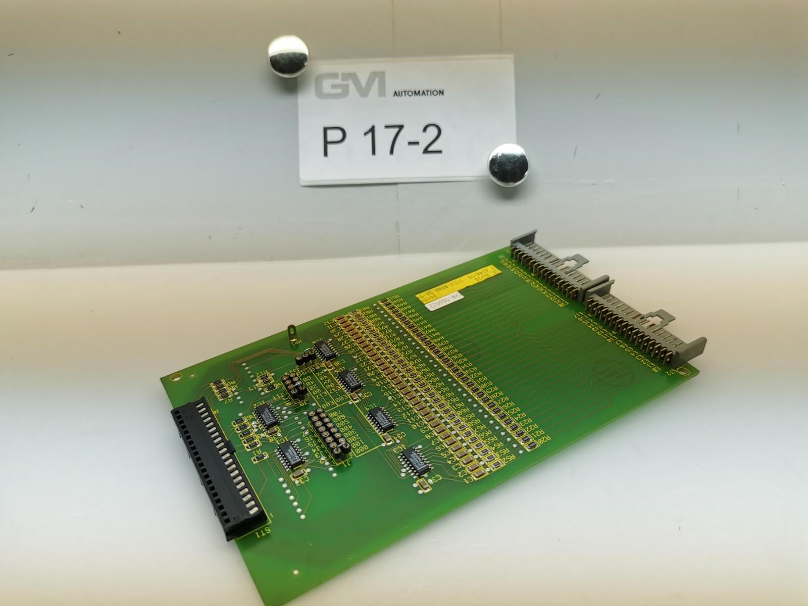 Ce32/1s E06148/00 001 Entrée Carte Battenfeld Unilog 2040