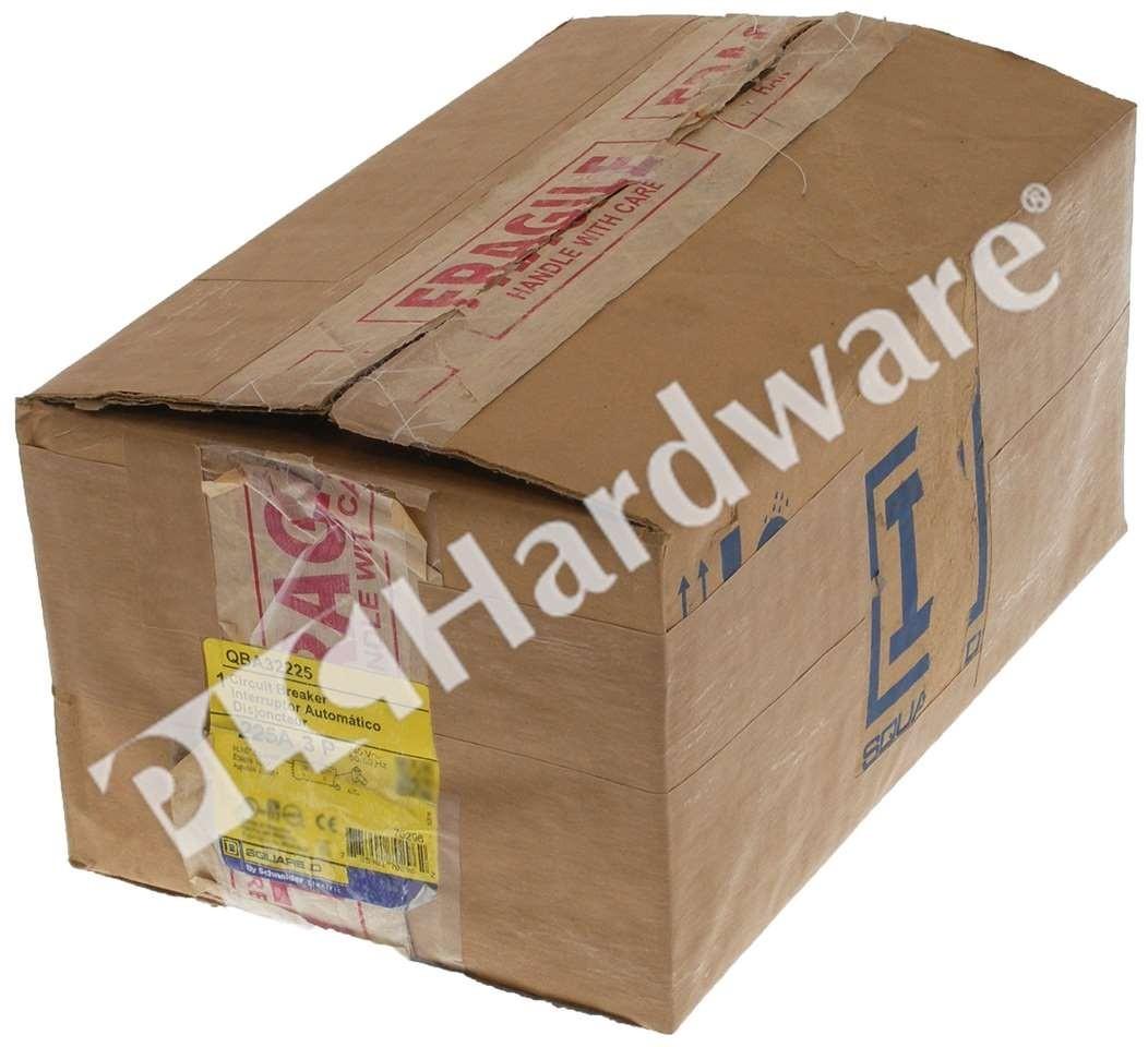 Circuit breaker, PowerPacT Q, 225A, 3 pole, 240VAC, 10kA, I-Line, thermal magnetic, 80%, ABC