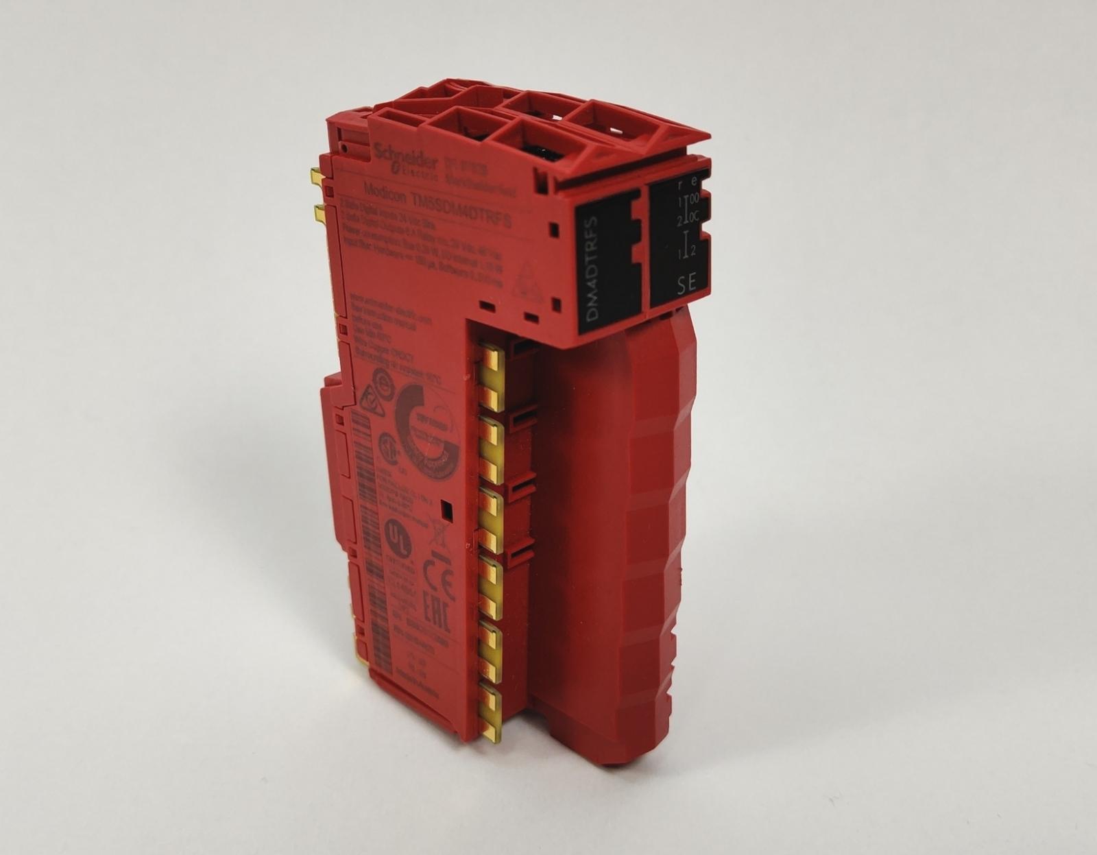 Safety discrete I/O module, Modicon TM5, digital 2I, 2O, 24V DC, 6 A, relay n/o