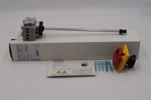 Main switch 3-pole + N Rated
