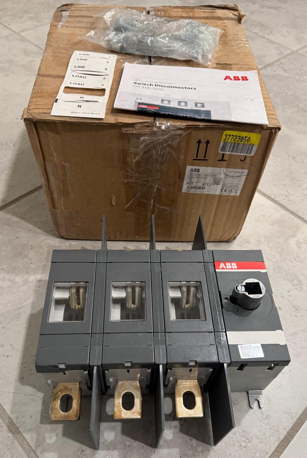 3P SW 400A NF UL98 RH