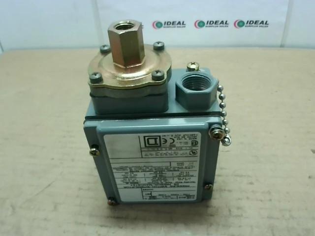 Pressure switch 9012G, adjustable scale, 2 thresholds, 1.0 to 40 PSIG