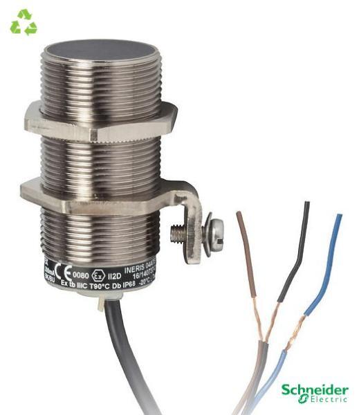 Rotation monitoring for hazardous area dust, M30, Sn10mm, 6...150c/mn, NC, cable 2 m