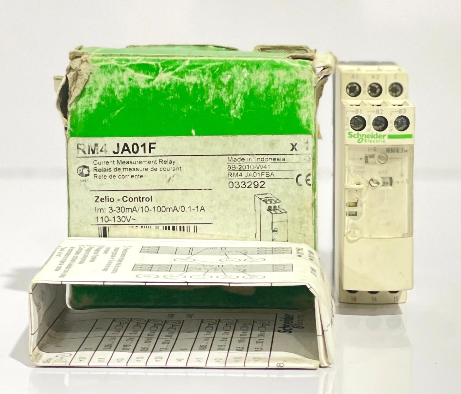 RELAIS DE MESURE DE COURANT RM4JA01F 8A 110-130V LIVRAISON...