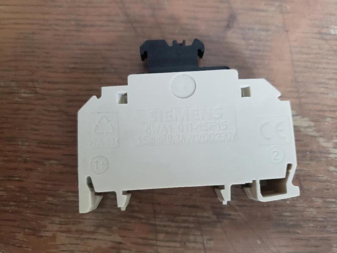 TERM BLOCK, SCREW, FUSE, 1.5