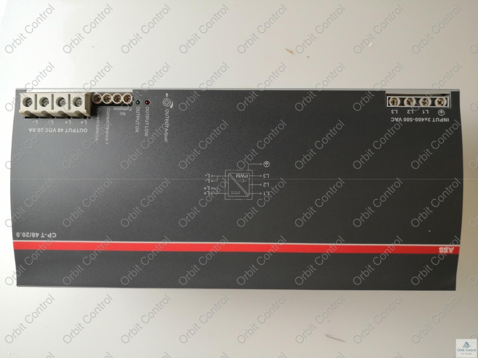 CP-T 48/20.0 POWER SUPPLY 500 V MAX