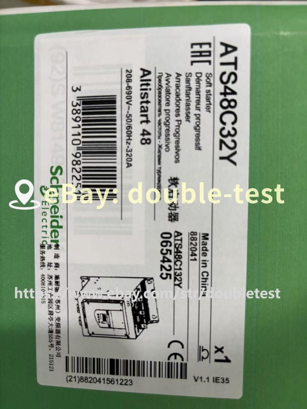 soft starter for asynchronous motor, ATS48, 302 A, 208..690 V, 75..315 KW