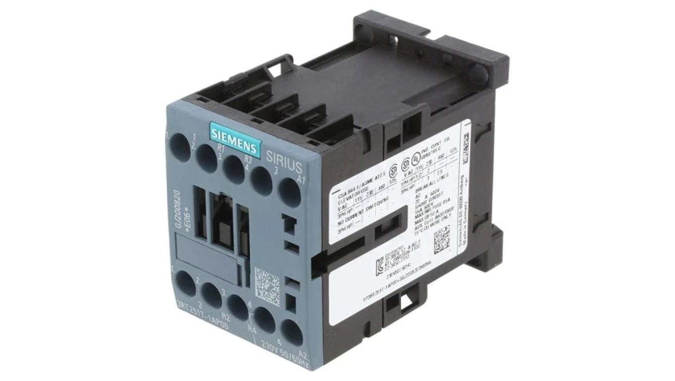CONTACTOR S00 12A 230VAC 2NO/2NC SCRW