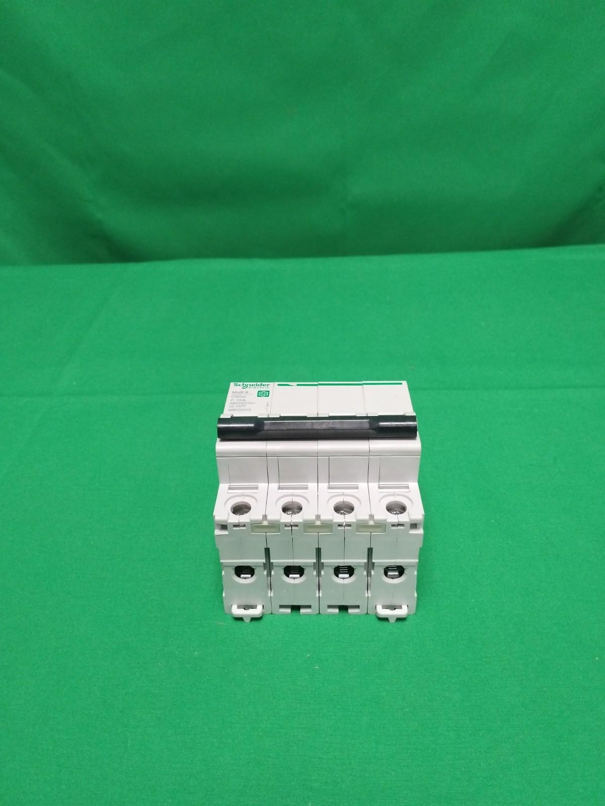 Miniature circuit breaker (MCB), Multi9 C60SP, 4P, 10A, C curve, 10kA (UL1077), 10kA (IEC/EN 60947-2)