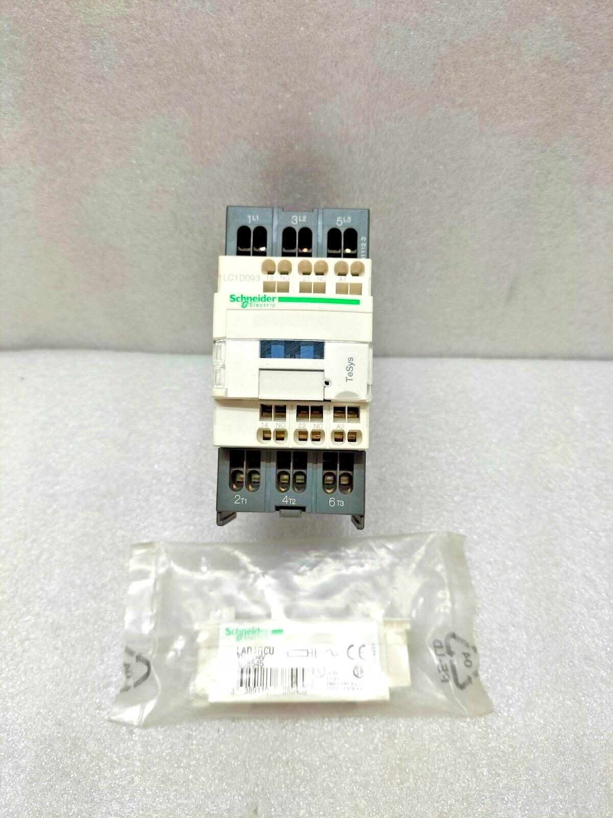 IEC contactor, TeSys Deca, nonreversing, 9A, 5HP at 480VAC, 3 phase, 3 pole, 3 NO, 230VAC 50/60Hz coil, open style
