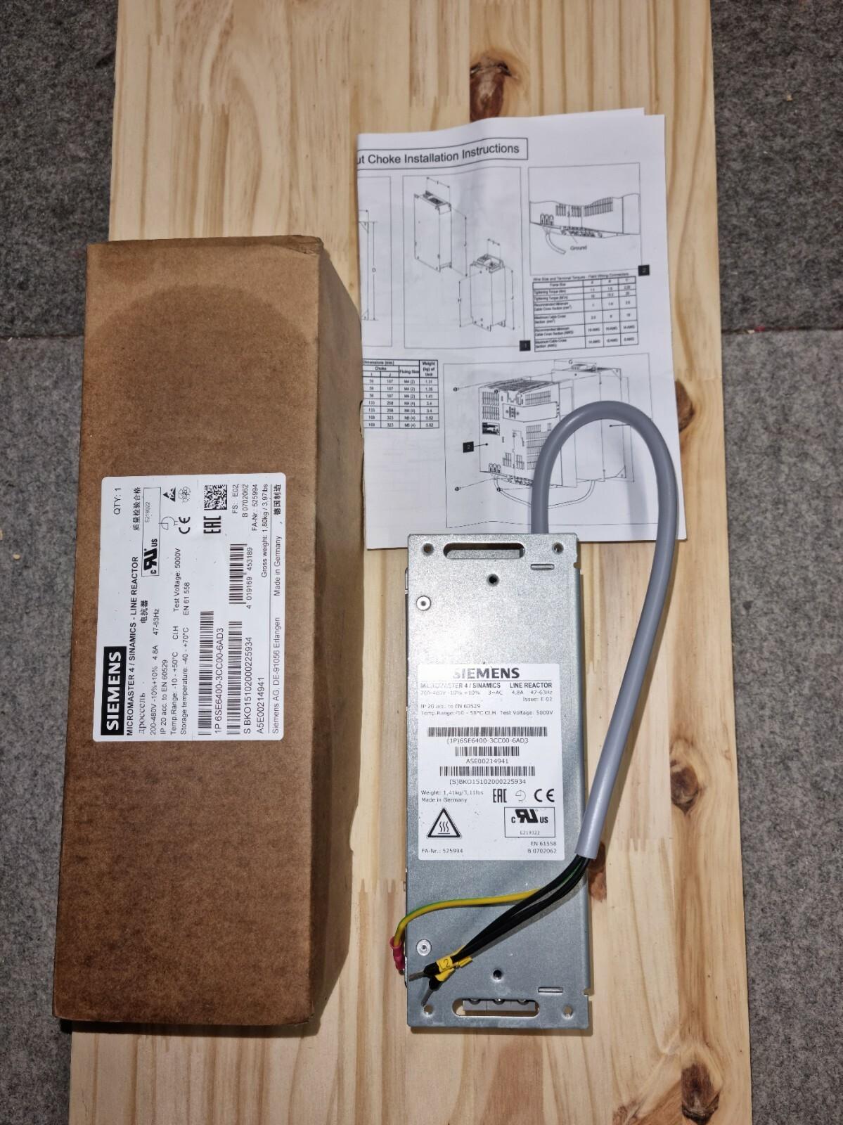 OPT MM4 SINAMICS LINE REACTOR MAX 2PRCT,