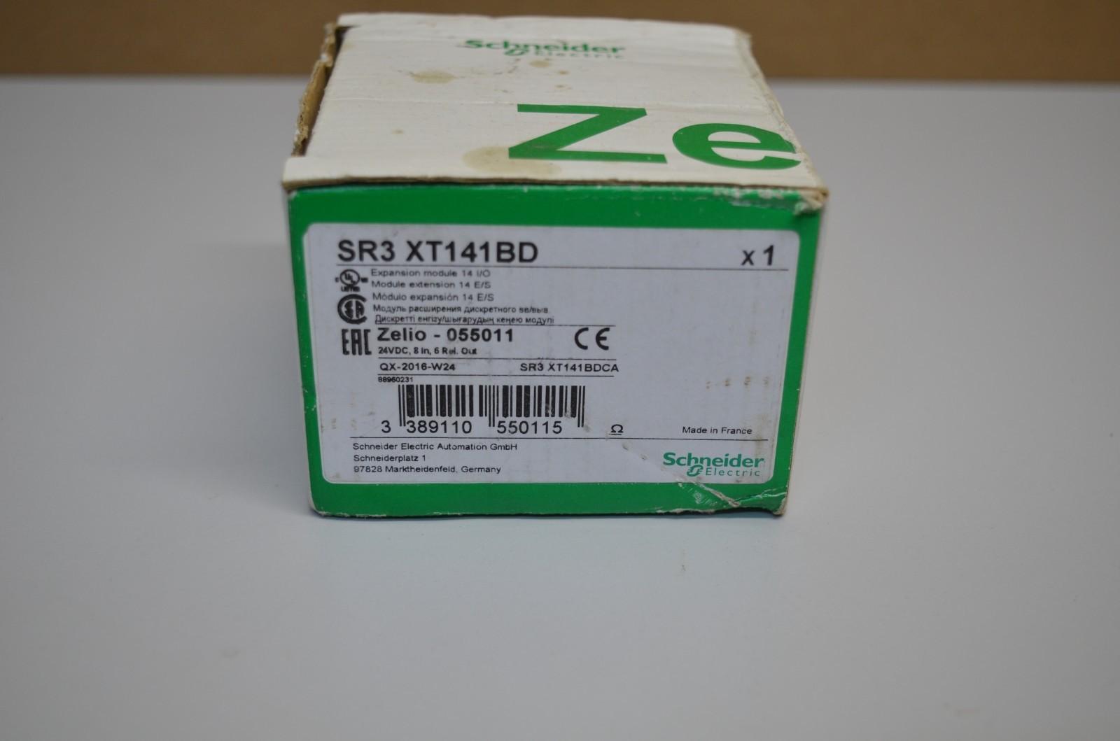 discrete IO extension module, Zelio Logic SR2 SR3, 14 IO, 24V DC