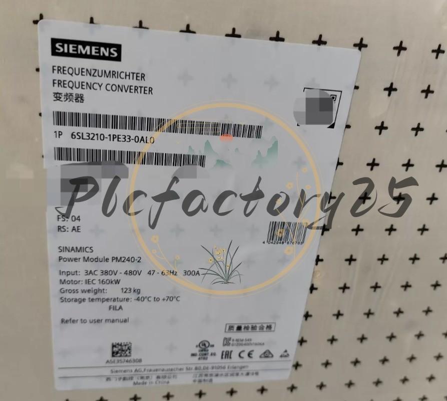 SINAMICS PM240-2 FSG-C2-400V-160kW