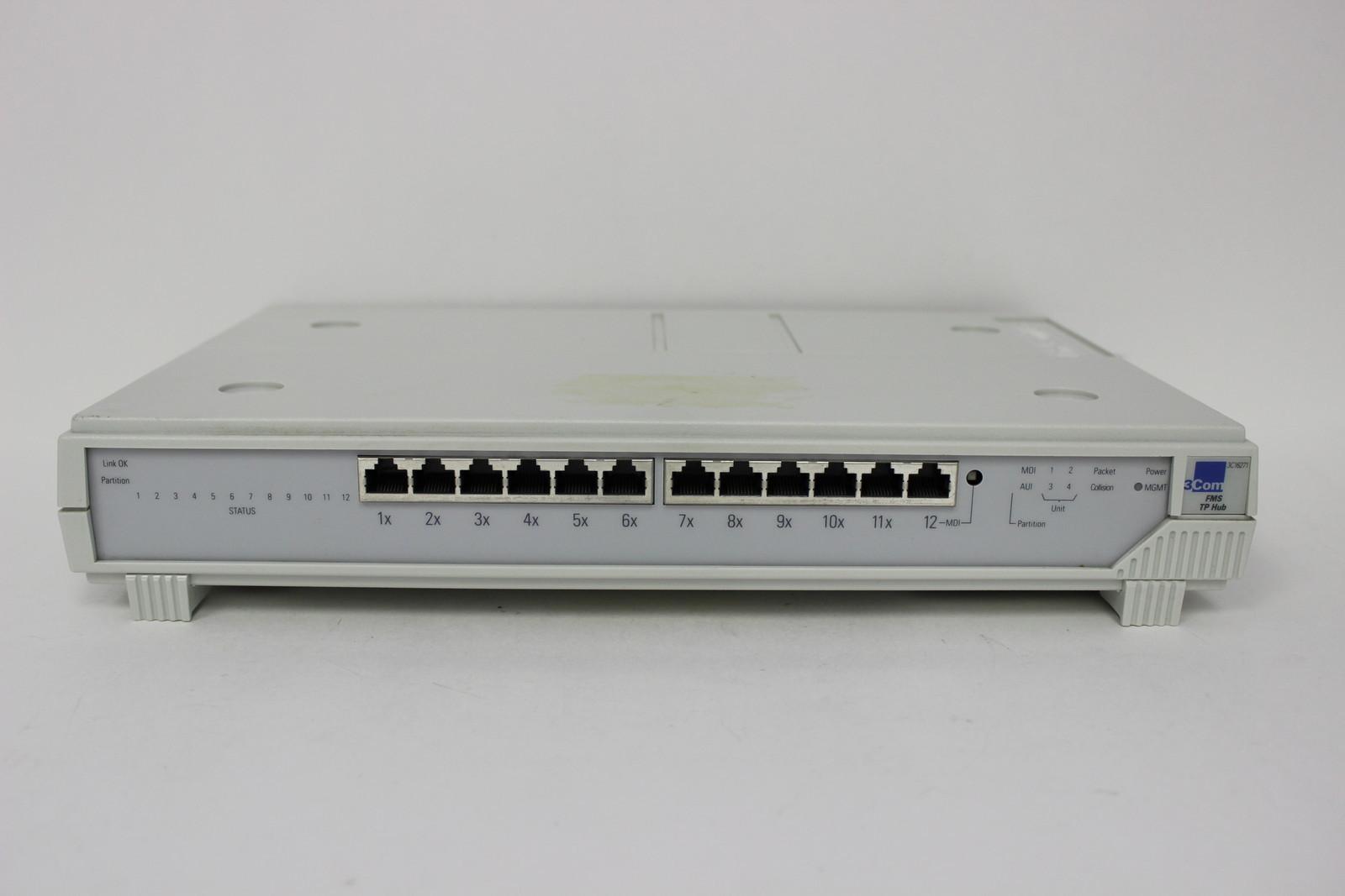 3C16271 LINKBUILDER FMS TP HUB 12 PORT HUB