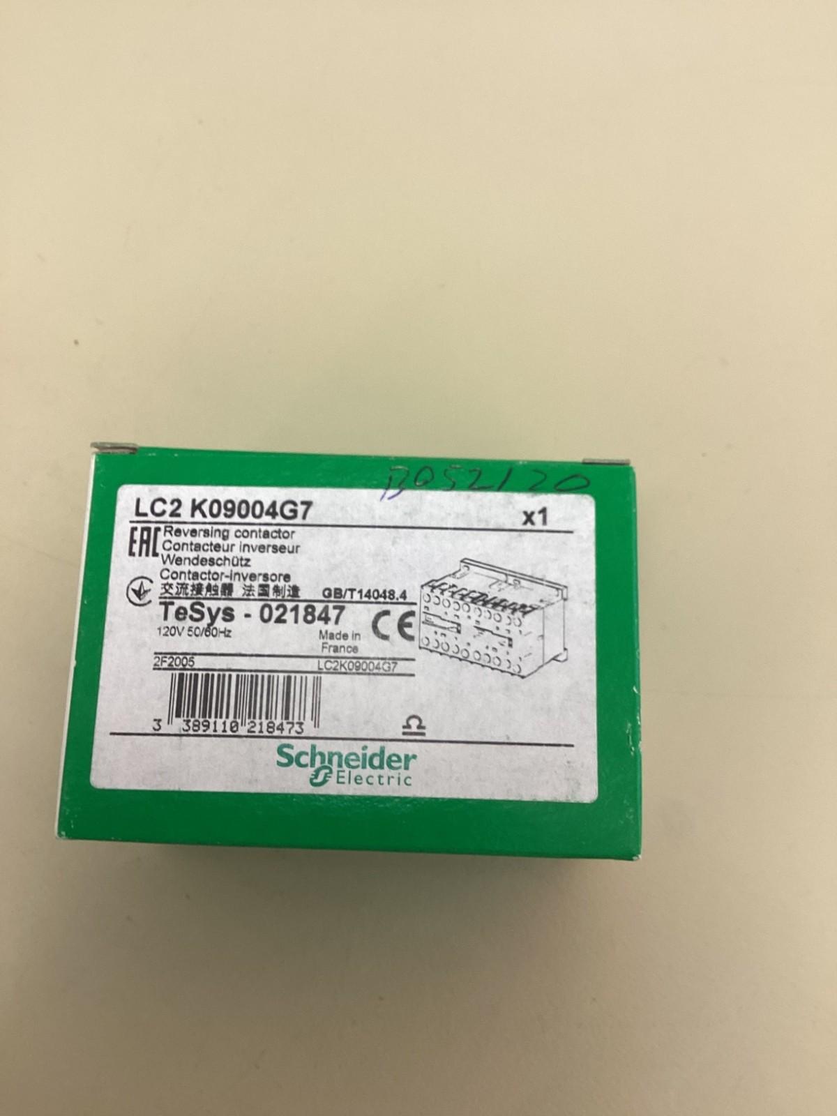 Changeover contactor, TeSys K, 4P, AC-1, lt or eq to 440V 10A, 120VAC coil