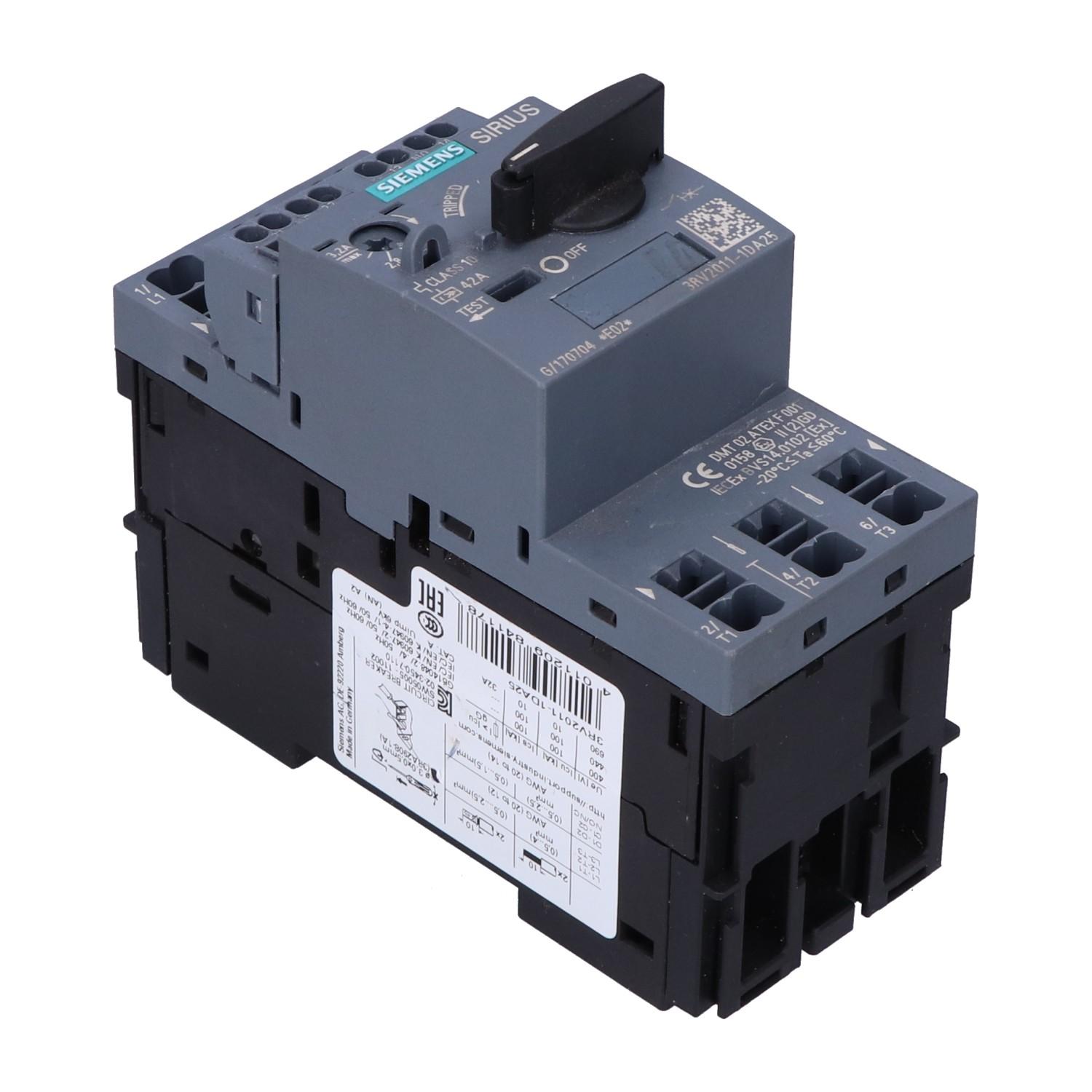 MSP S00 2.2-3.2A AUX 1NO 1NC SPRING