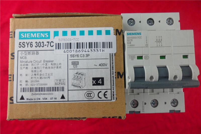 SUP PTOR 5SY6 3P 480V 3A 5K C-TRIP