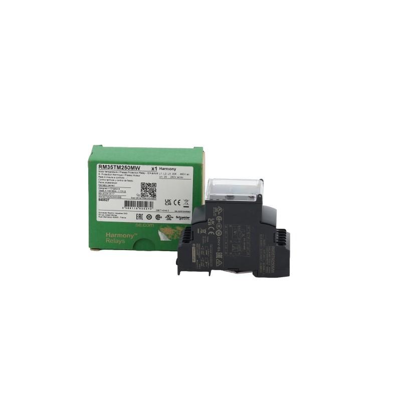 3-phase control relay, Harmony Control Relays, 5A , 2NO, 24..240V AC DC