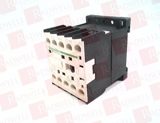 Contactor, TeSys K, 3P, AC-3, lt or eq to 440V 6A, 1 NO aux., 220 to 230VAC coil