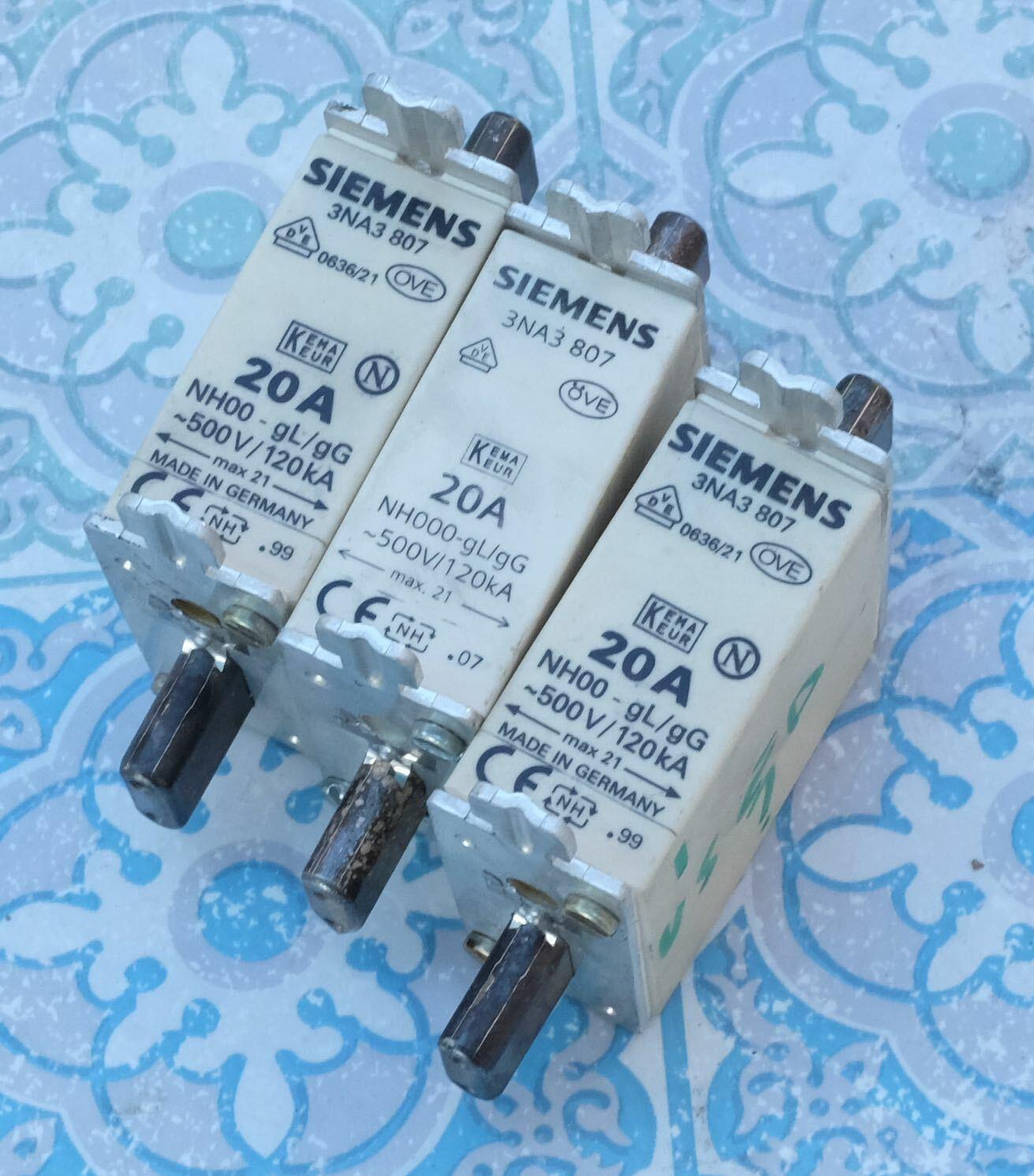 FUSE LINK, LV HRC, 20A, 500VAC, 250VDC