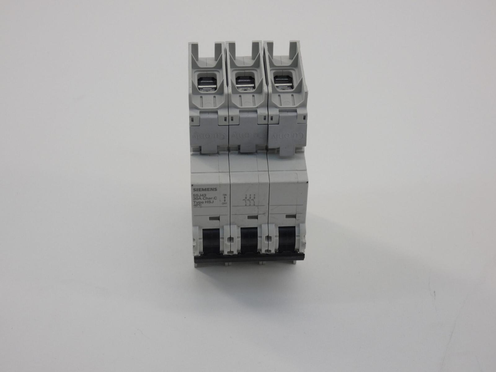 MCB 5SJ4 3P 240V 30A 14K C-TRIP