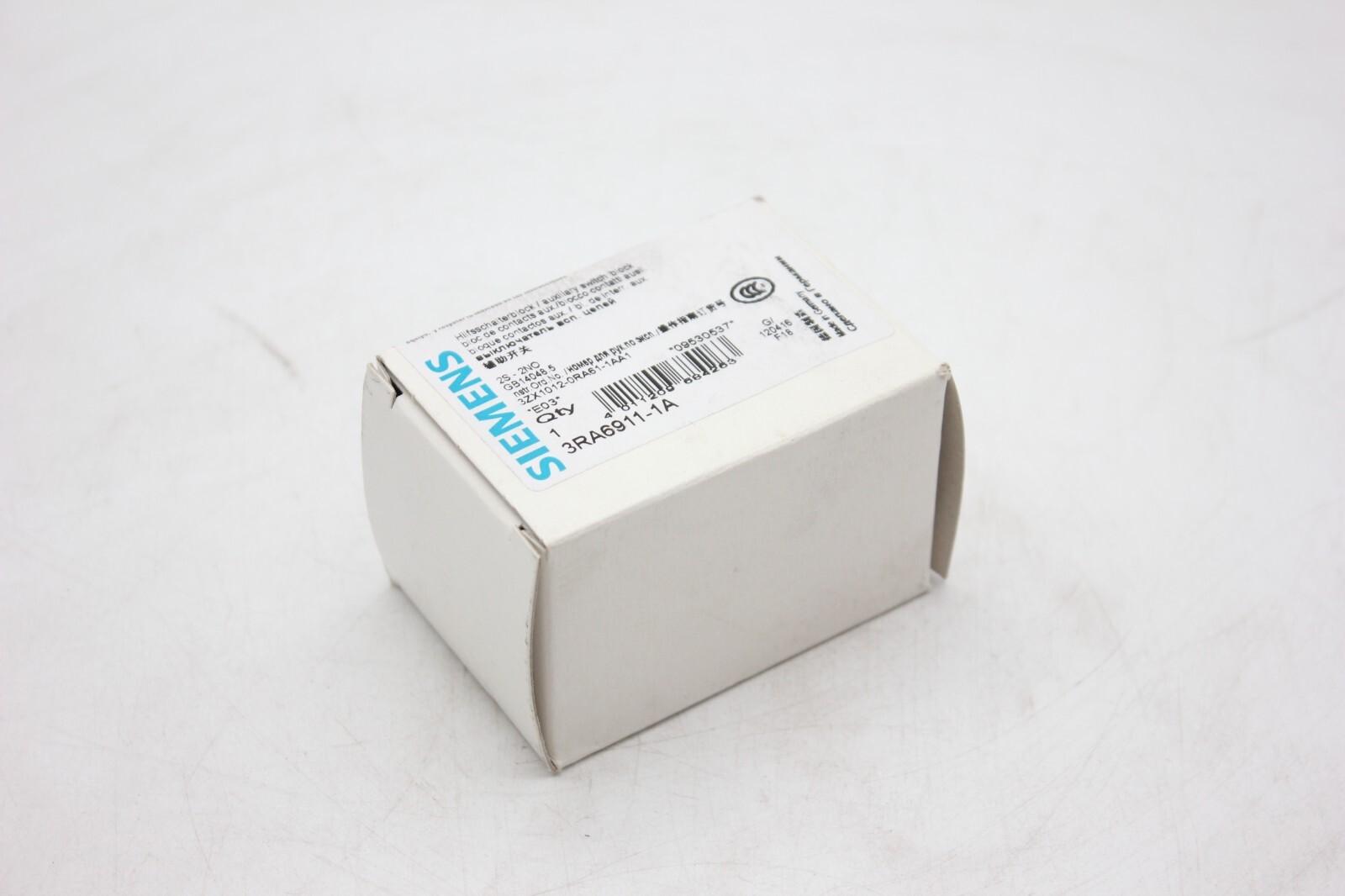 COMPACT STARTER AUX BLOCK 2NO SCREW