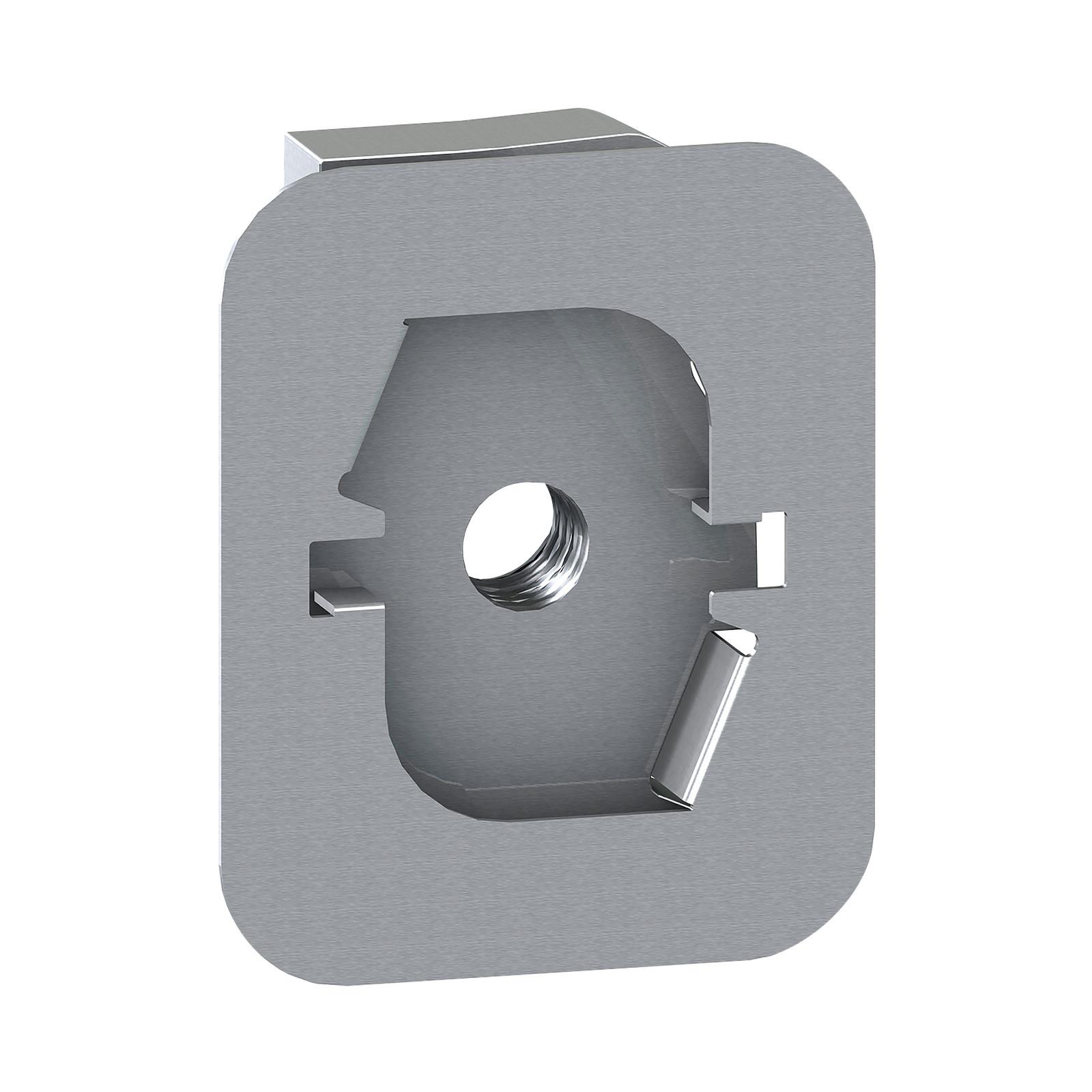 Quarter-turn sliding nut - M8. Supply: 10 units