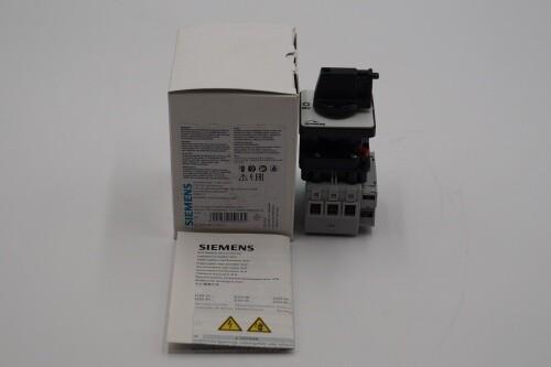 Main switch 3-pole Rated