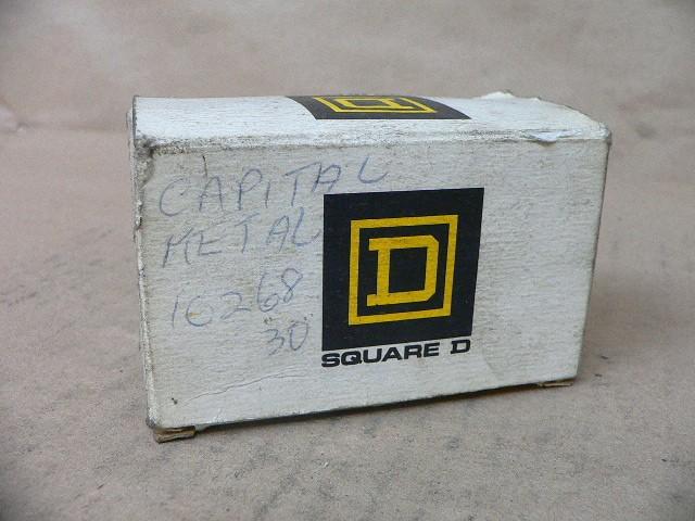 Selector switch, Harmony 9001K, metal, key switch, 30mm, key E10, 2 positions, stay put, 1 C/O
