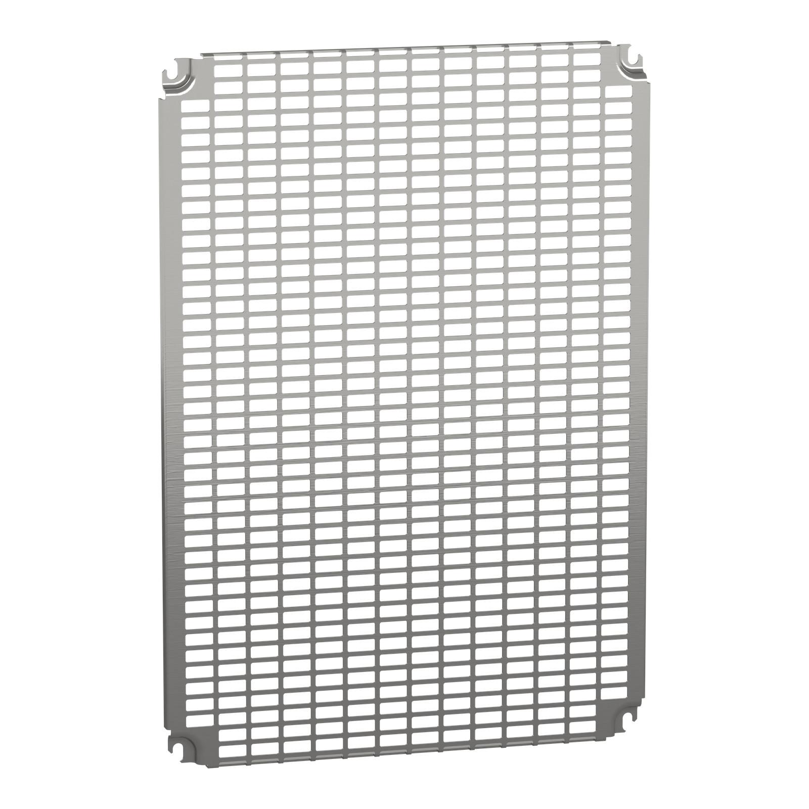 Monobloc perforated plates H700xW500mm with universal perforations 11x26mm