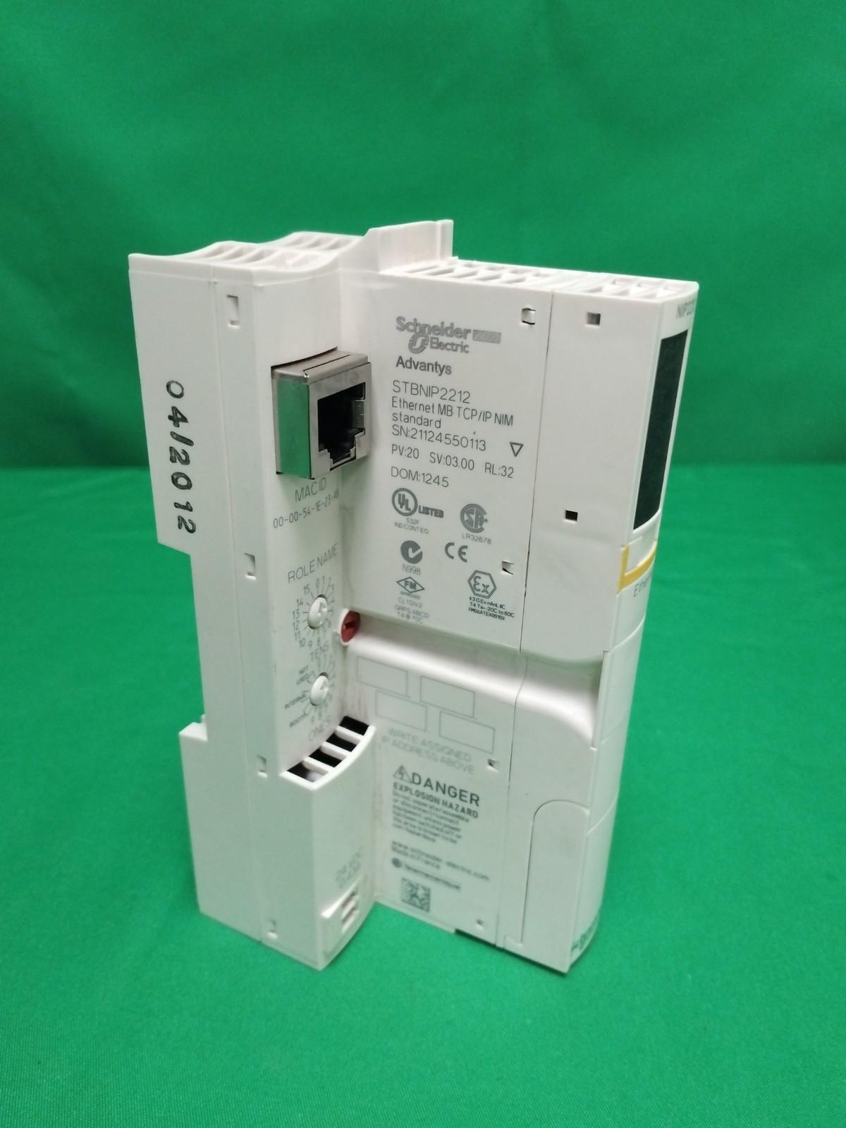 network interface module, Modicon STB, standard, Ethernet, 10Mbit/s