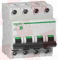 Miniature circuit breaker (MCB), Multi9 C60N, 4P, 20A, D curve, 10kA (IEC/EN 60947-2)