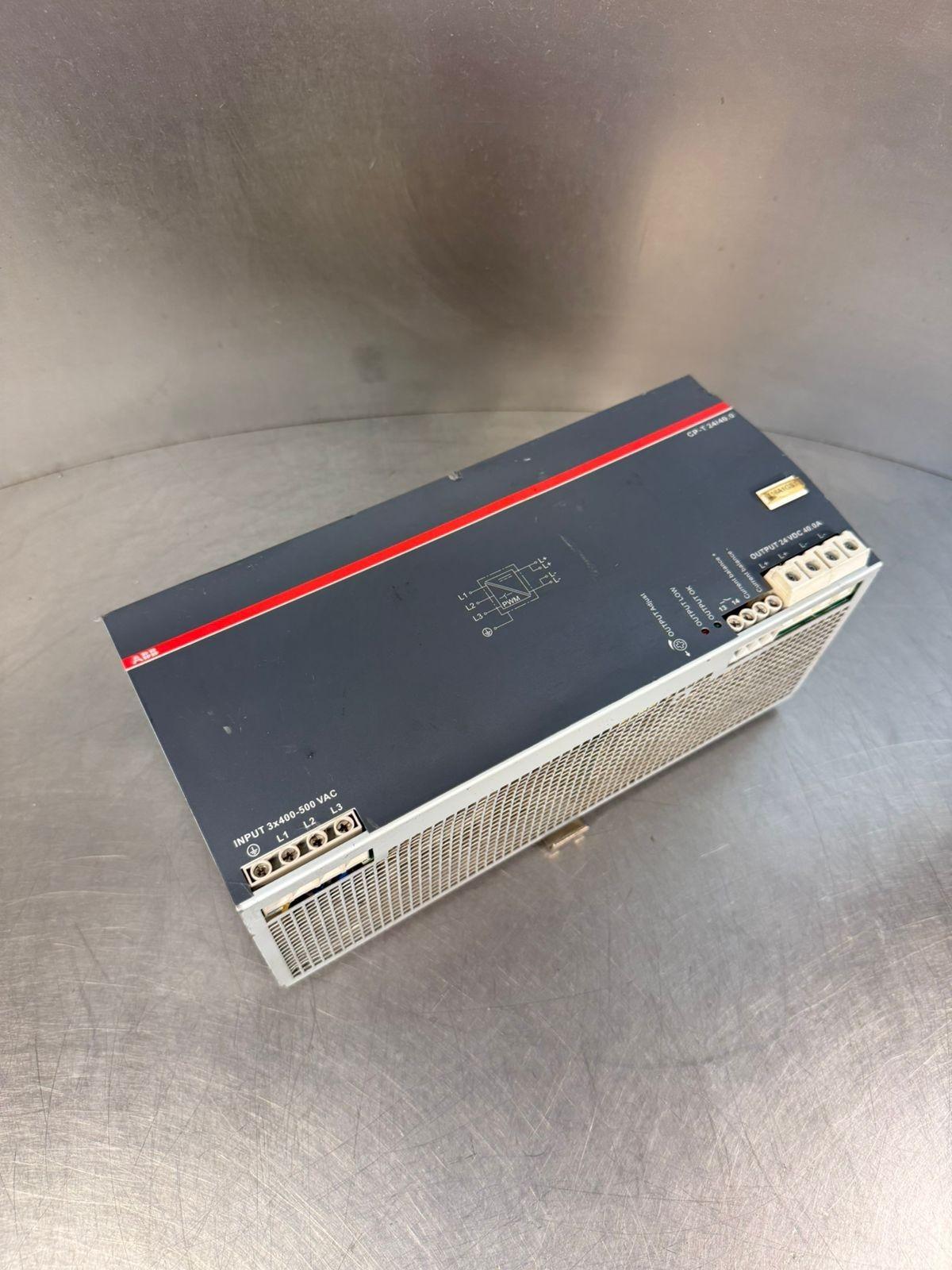 CP-T 24/40.0 Power supply In: 3x400-500VAC Out: 24VDC/40.0A