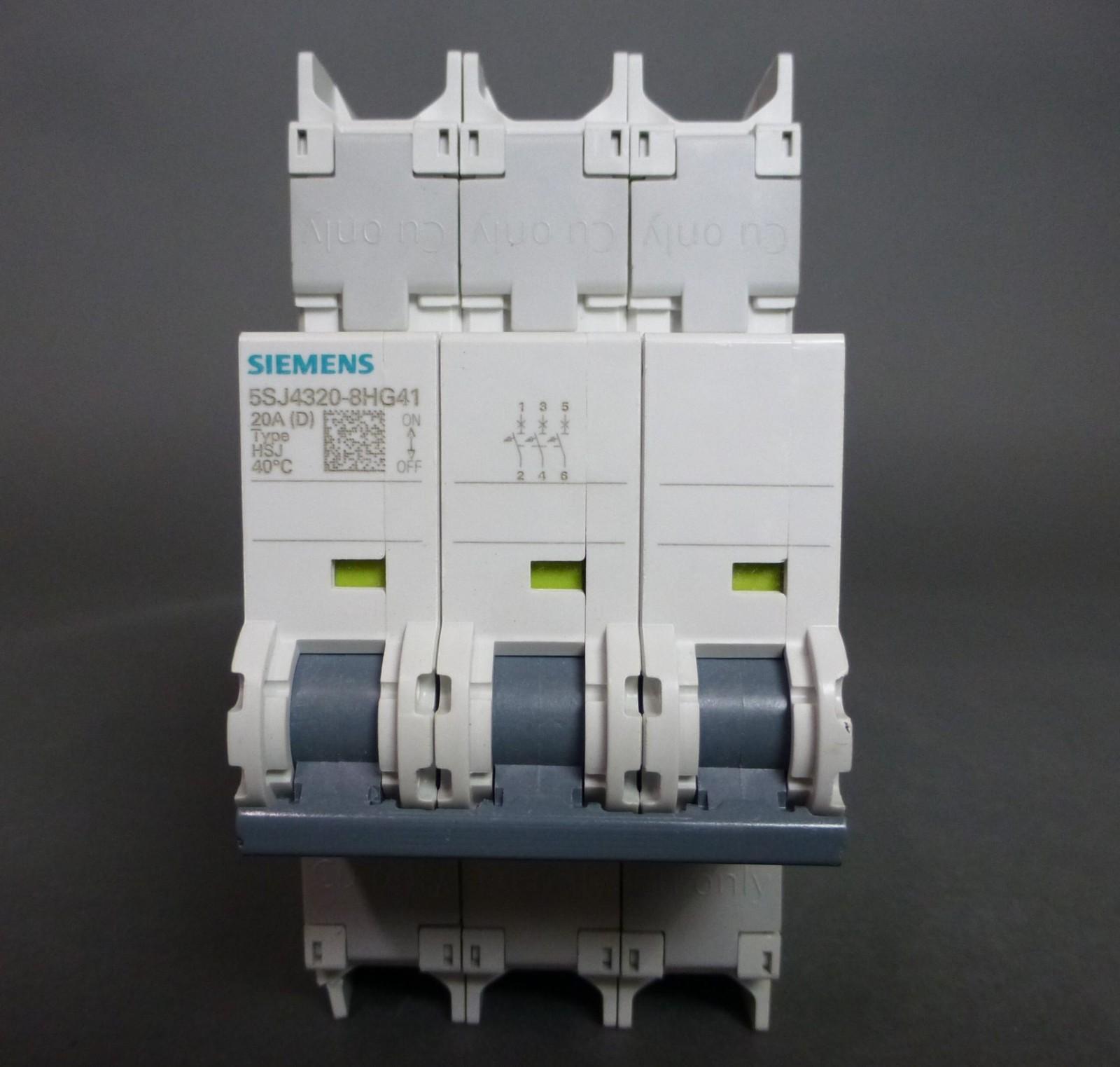 MCB 5SJ4 3P 240V 20A 14K D-TRIP